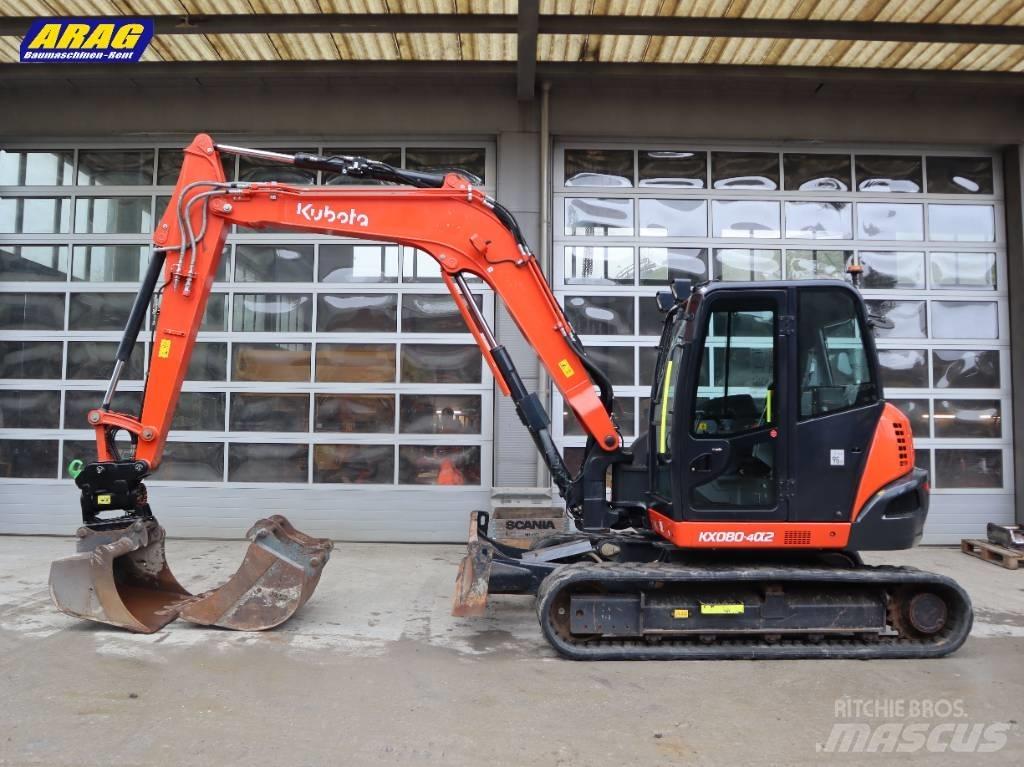Kubota KX 080-4 Mini pelle 7t-12t