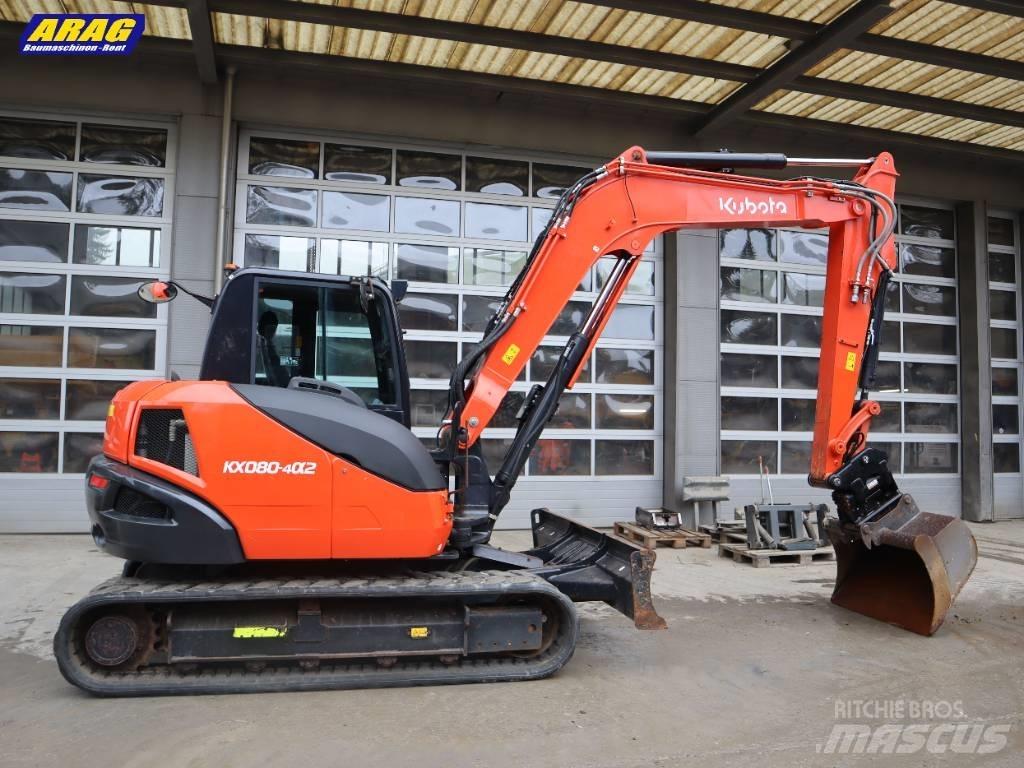 Kubota KX 080-4 Mini pelle 7t-12t
