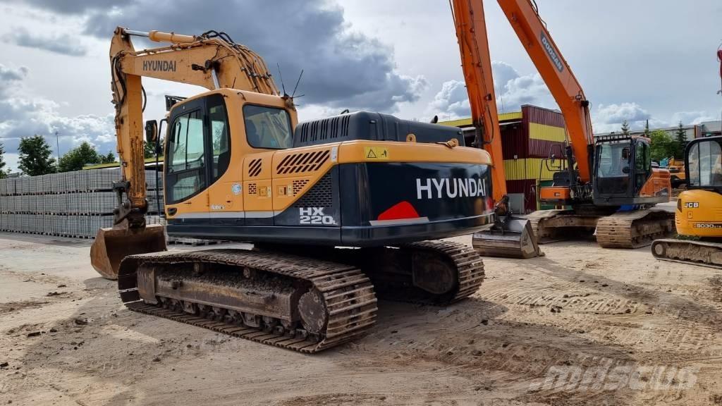 Hyundai 220 LC Pelle sur chenilles