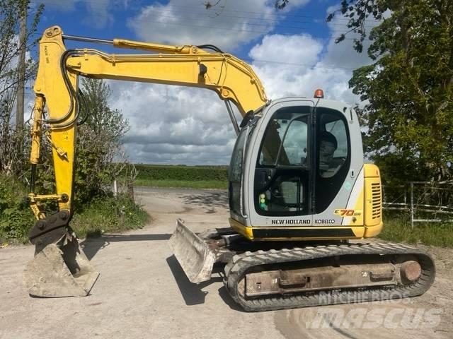 New Holland E 70 SR Mini pelle 7t-12t