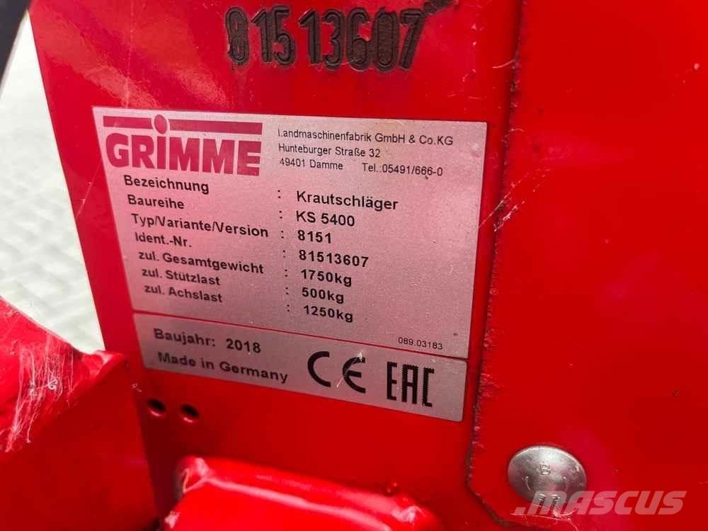 Grimme KS 5400 Matériel pomme de terre - Autres