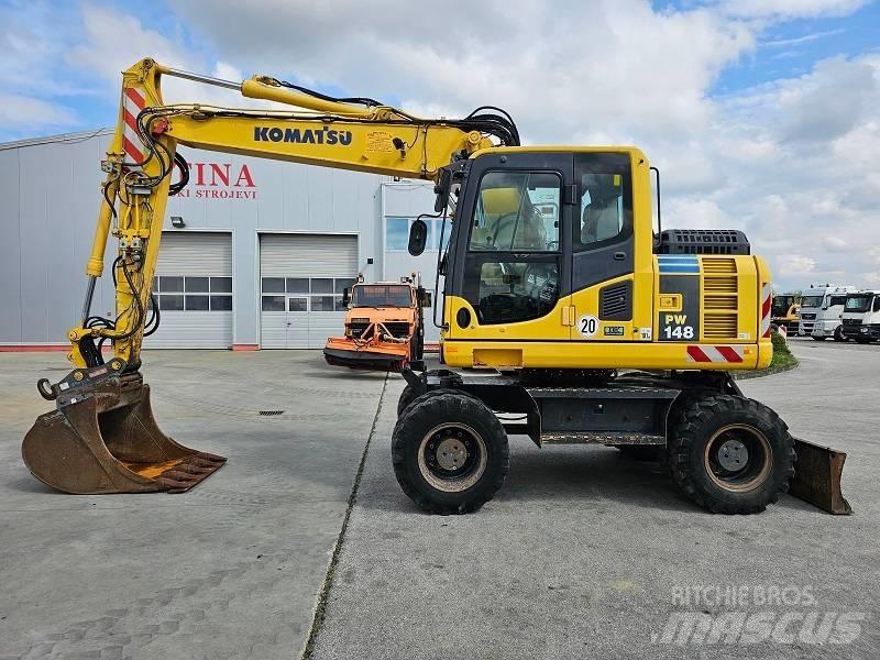 Komatsu PW 148-8 Pelle sur pneus