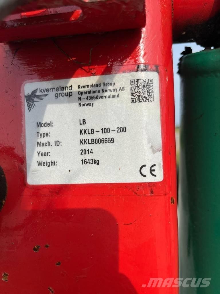 Kverneland LB100-200 Charrue réversible