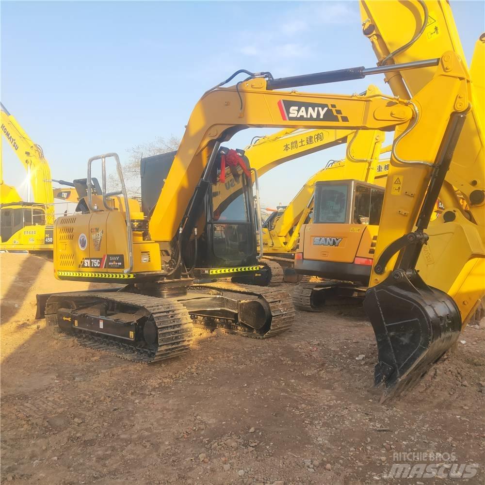 Sany SY 75 C Pelle sur chenilles