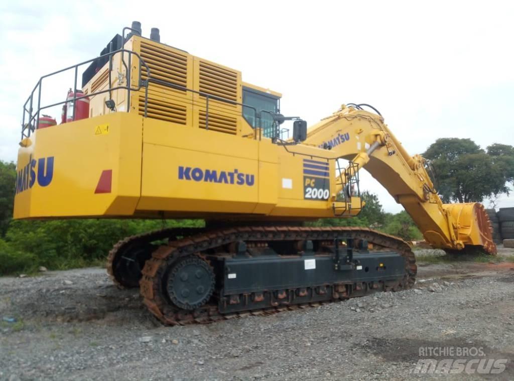 Komatsu PC 2000 Pelle sur chenilles