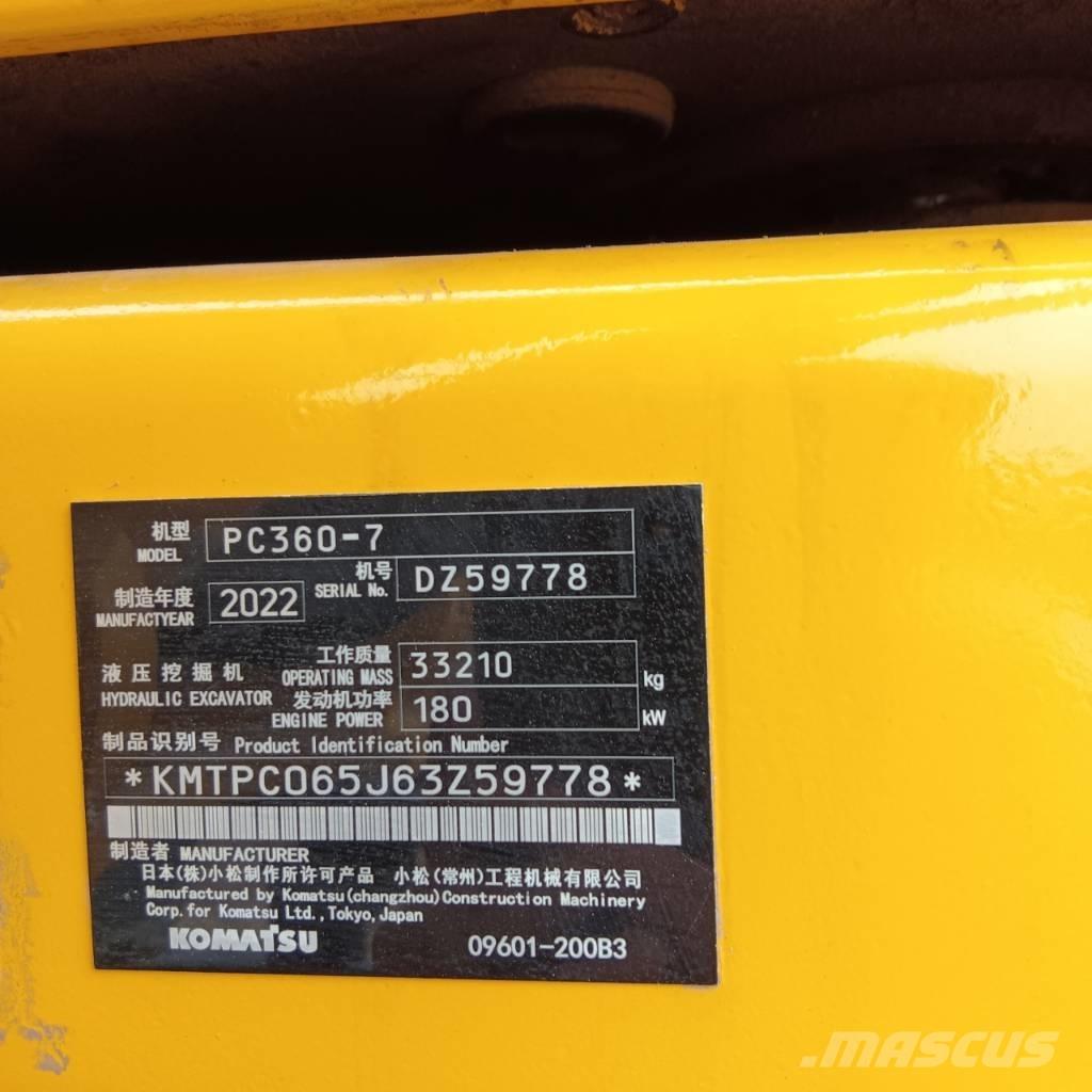 Komatsu PC 360-7 Pelle sur chenilles