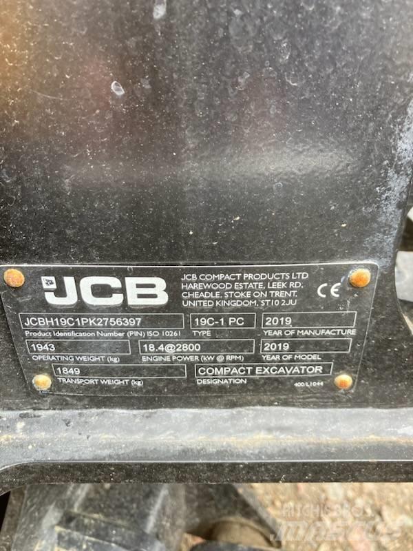 JCB 19 C-1 Mini pelle < 7t
