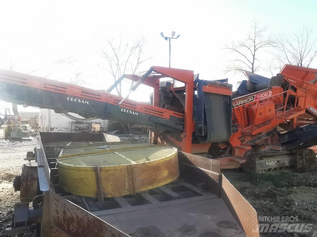 Warrior 1400 Cribles mobile