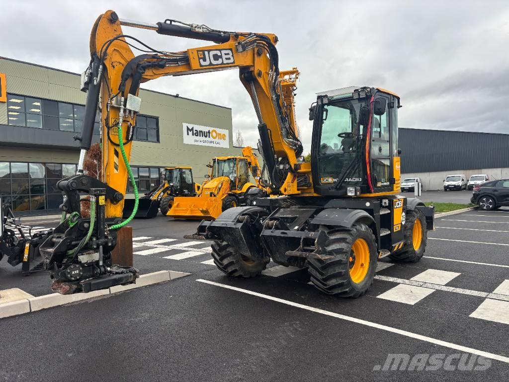 JCB Hydradig Pelle sur pneus