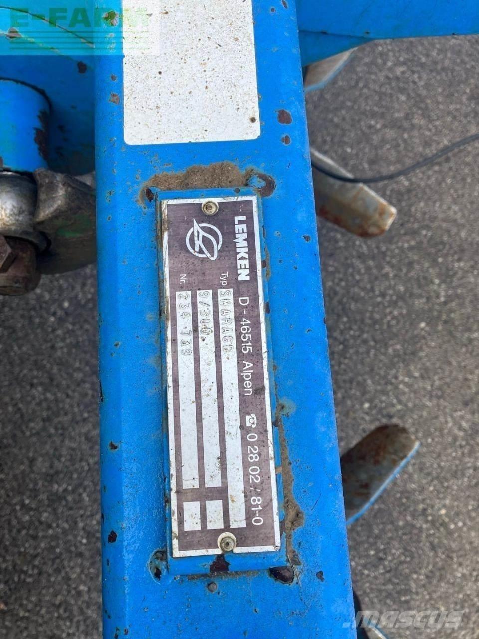 Lemken Smaragd 9 Déchaumeur, cultivateur