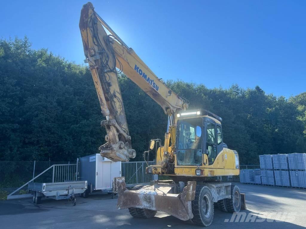 Komatsu PW 200-7 Pelle sur pneus