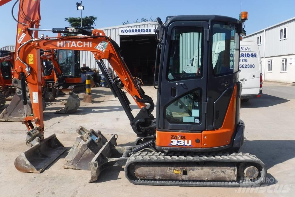 Hitachi ZX 33 U-6 Mini pelle < 7t