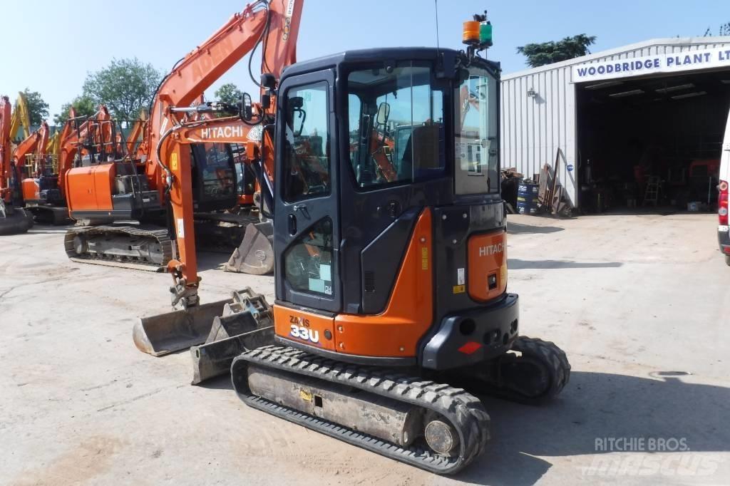 Hitachi ZX 33 U-6 Mini pelle < 7t