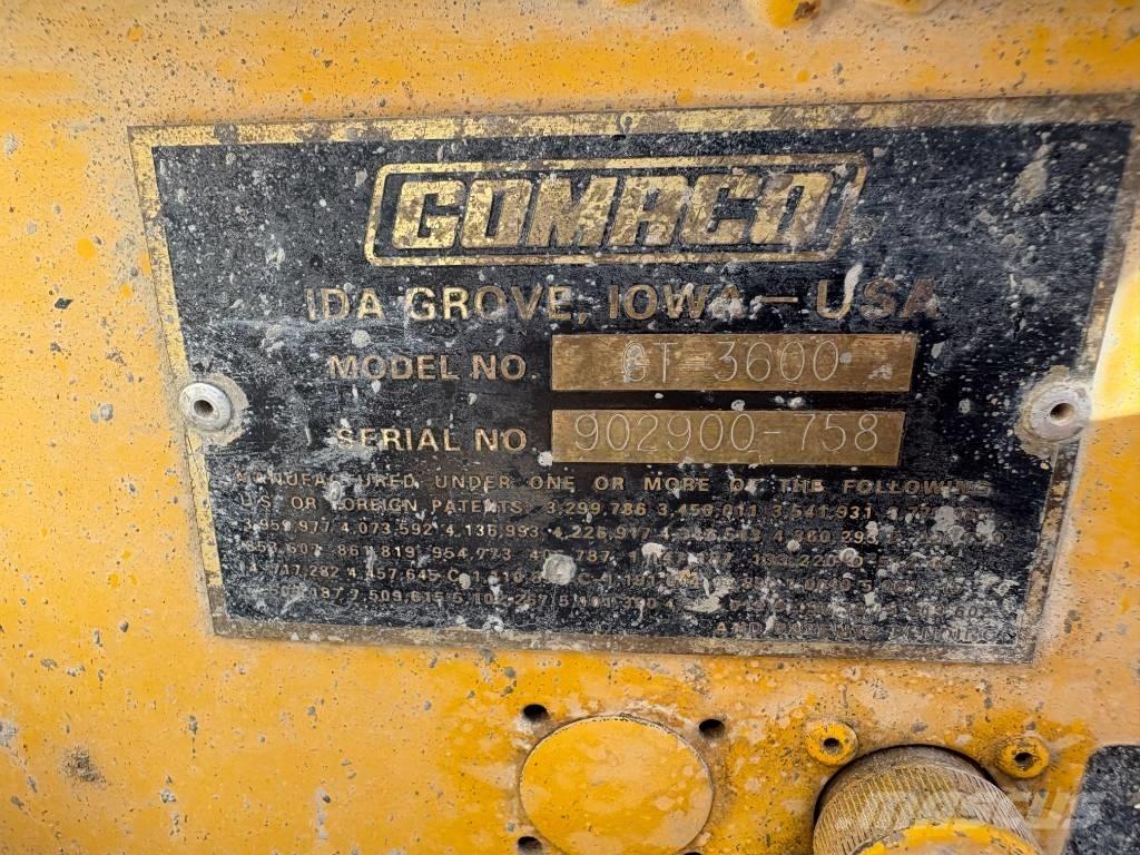 Gomaco GT 3600 Station de fabrique de bloc béton