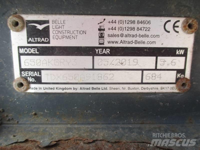 Altrad TDX650A Autres rouleaux