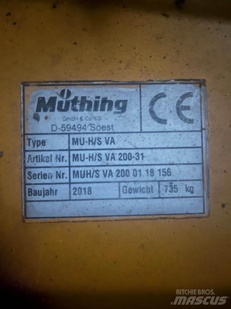 Müthing MU- H/S V A Autres matériels de fenaison