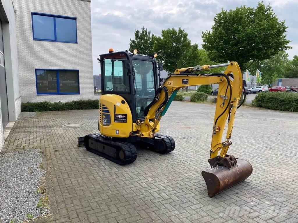 Komatsu PC26MR-3 Mini pelle < 7t