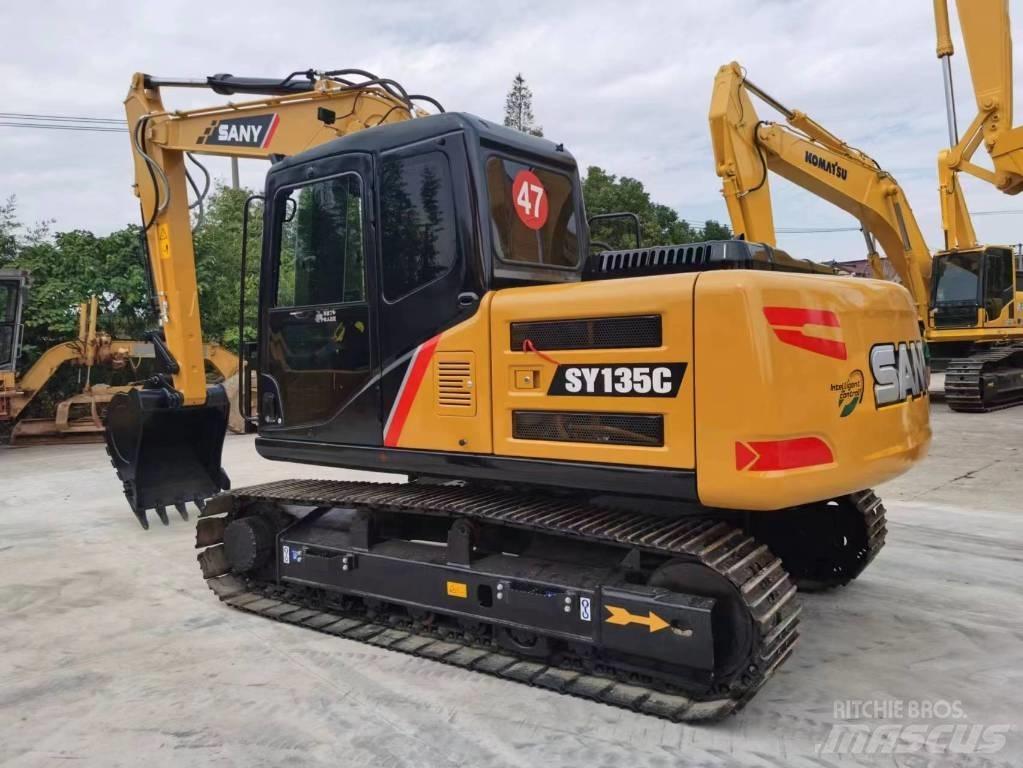 Sany sy135c Pelle sur chenilles