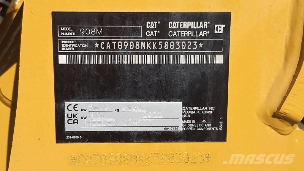 CAT 908M  Cat 908 Chargeuse sur pneus
