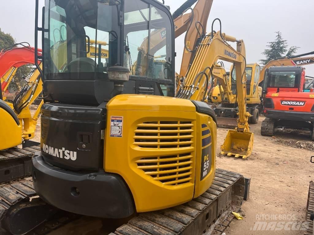Komatsu PC 55 MR-3 Mini pelle < 7t