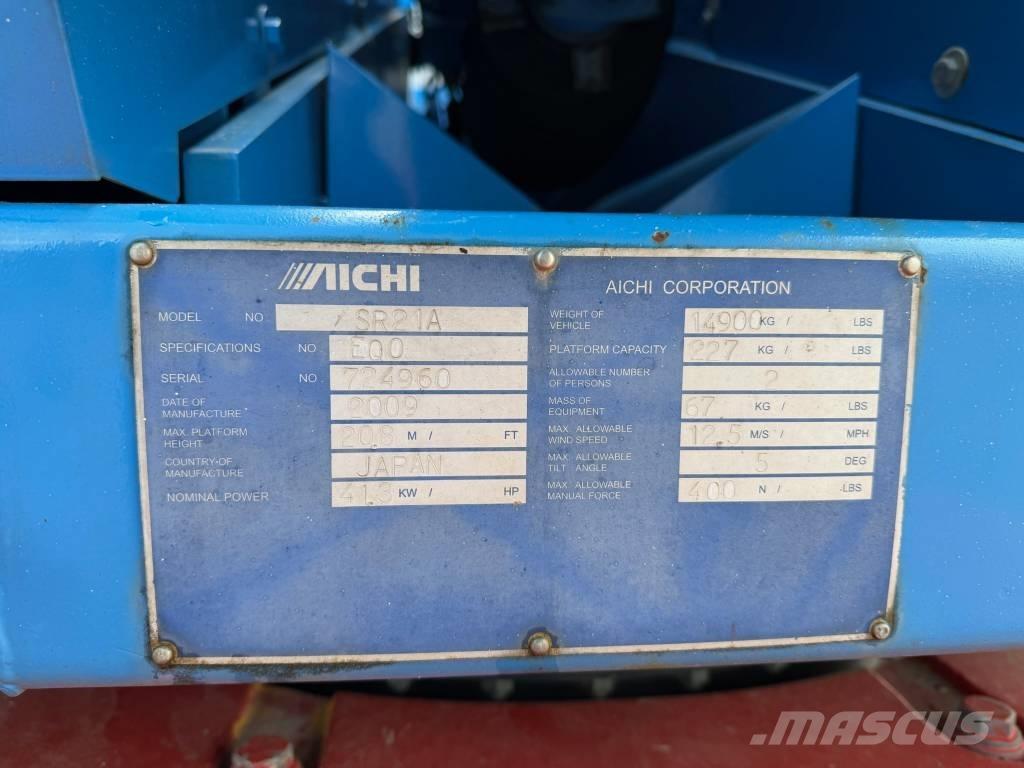 Aichi SR 21 A Nacelles télescopiques