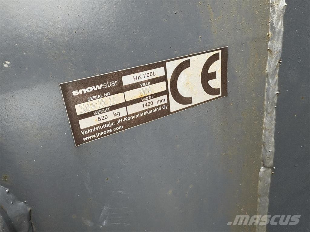 Snowstar HK700L Sableuse et saleuse