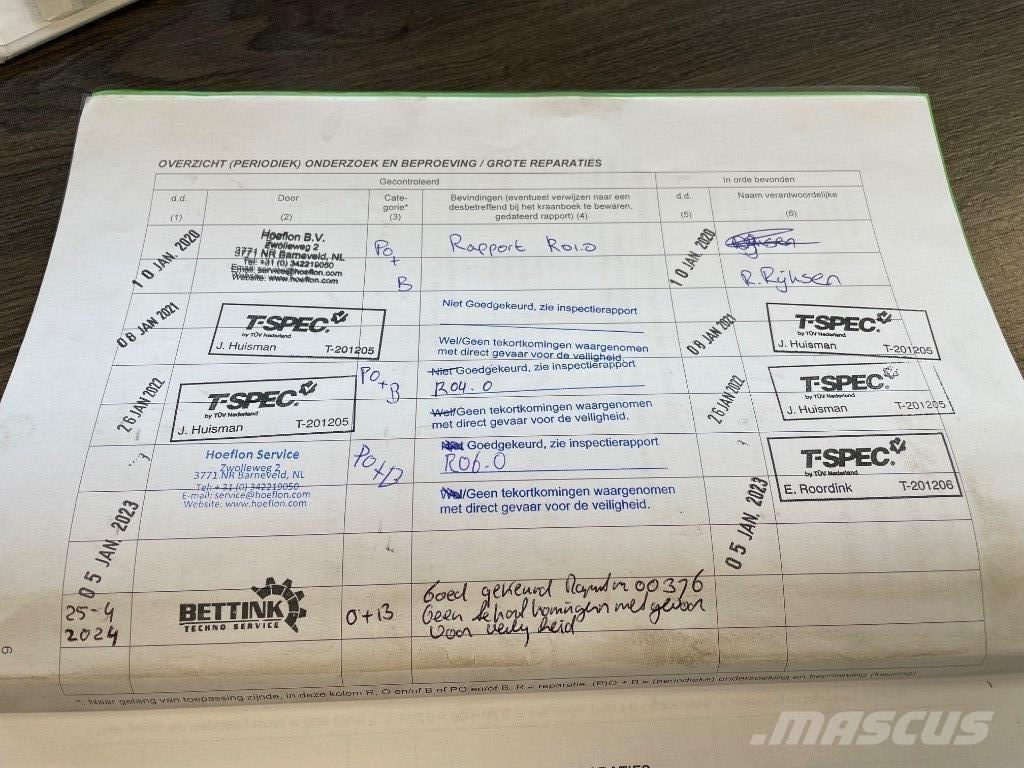 Hoeflon C 6 E Mini grue