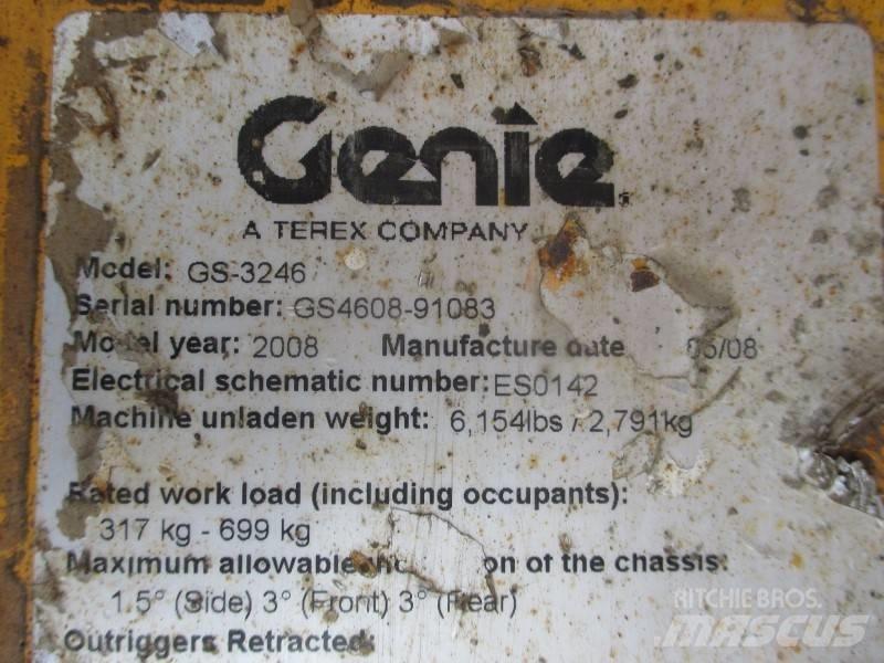 Genie GS 3246 Nacelle ciseaux