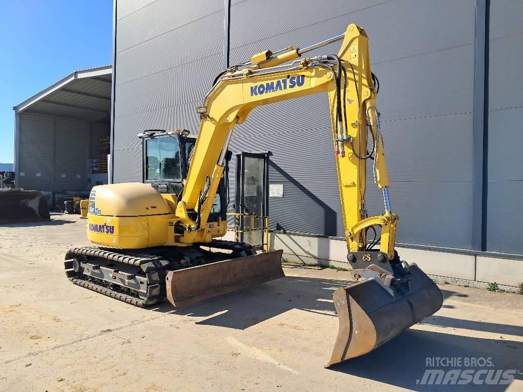 Komatsu PC80MR-5E0 Mini pelle 7t-12t