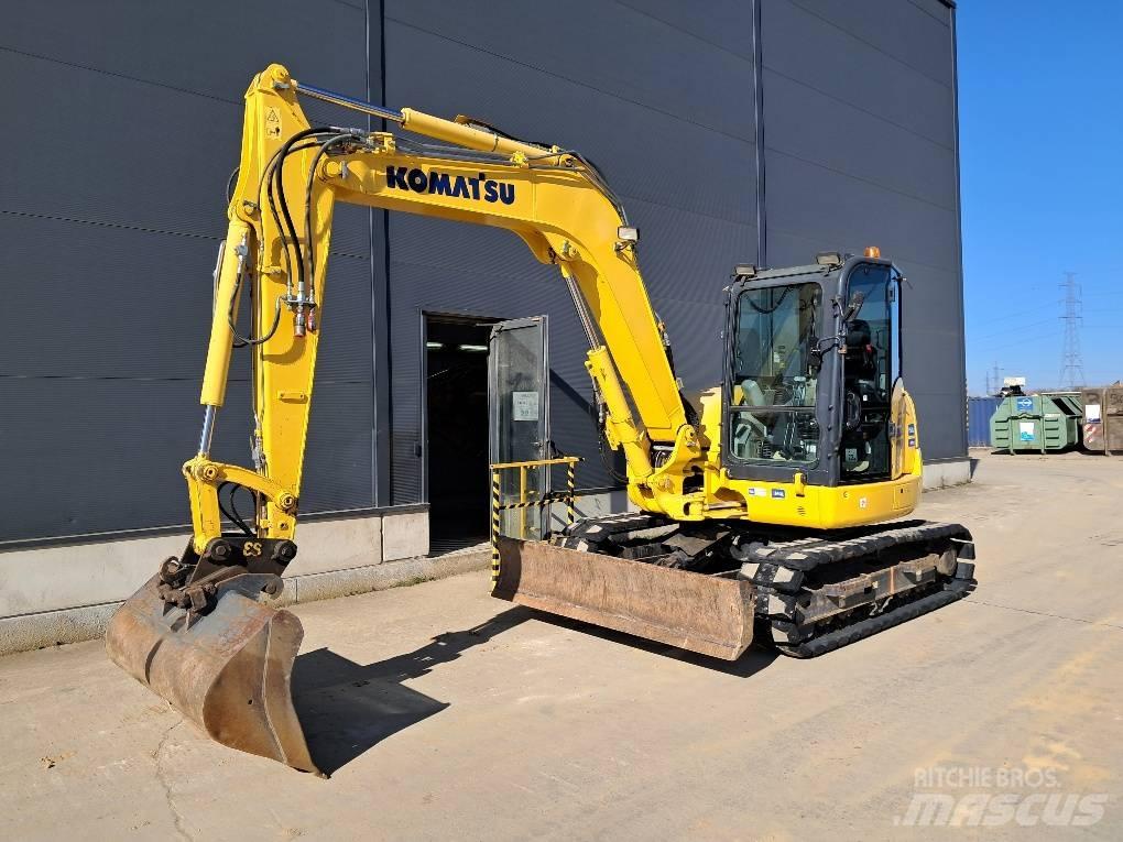 Komatsu PC80MR-5E0 Mini pelle 7t-12t