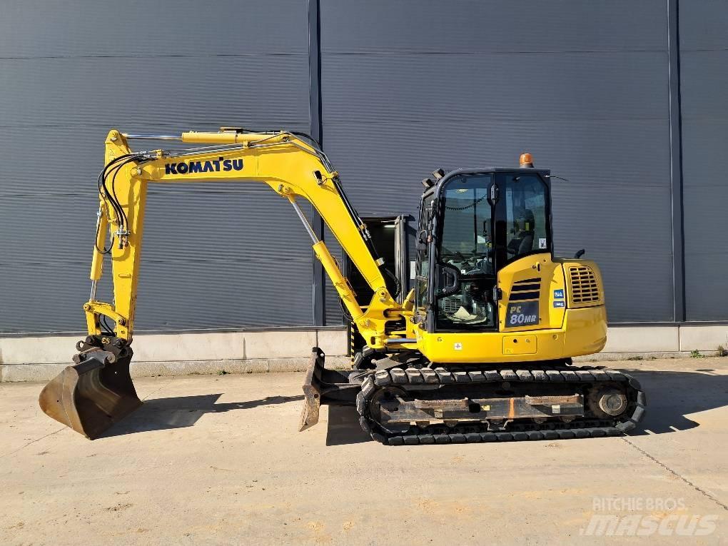 Komatsu PC80MR-5E0 Mini pelle 7t-12t