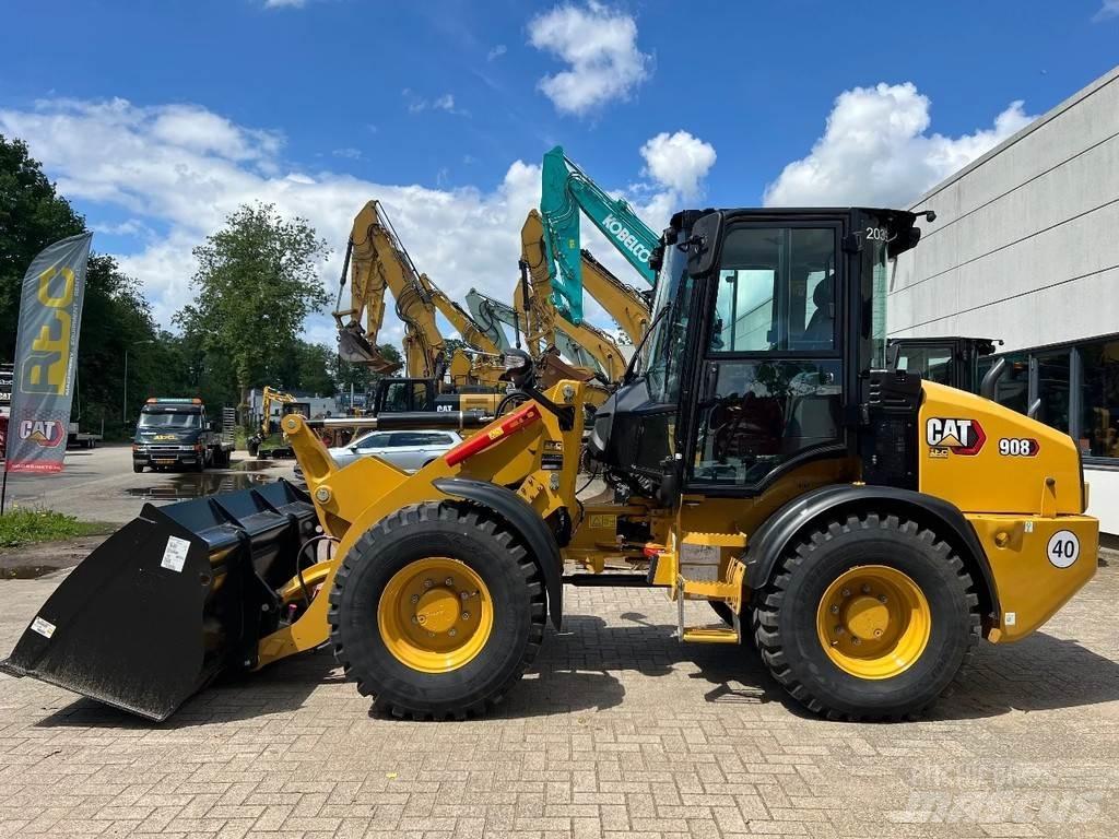 CAT 908 Next gen Chargeuse sur pneus