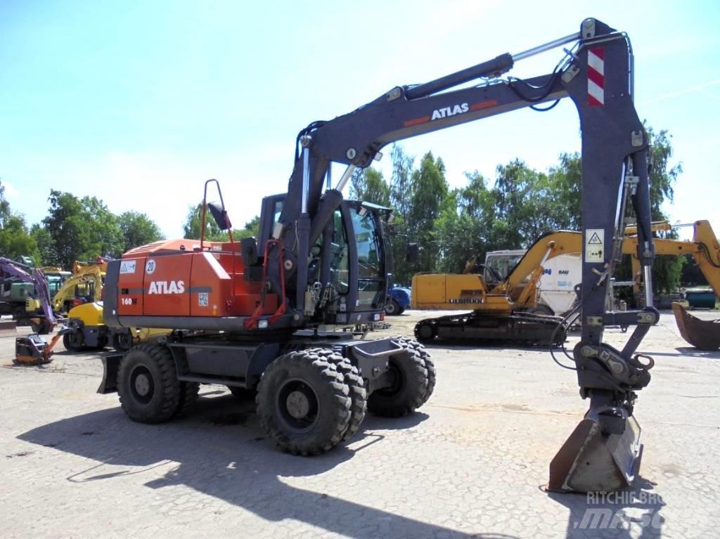 Atlas 160 W Pelle sur pneus