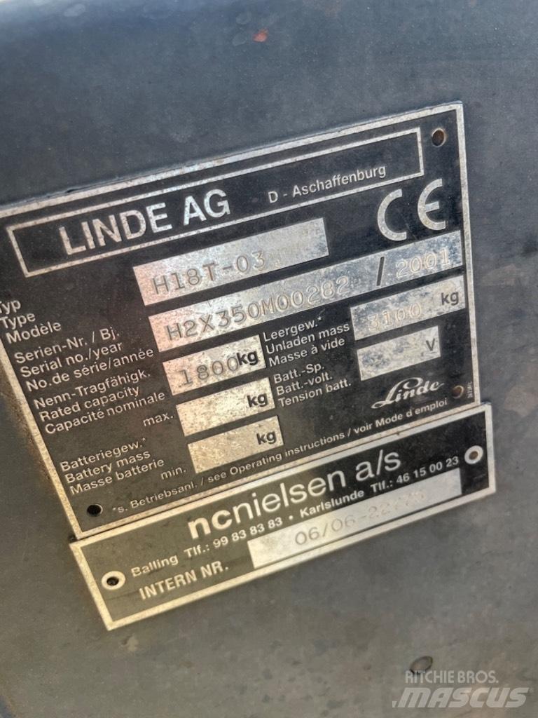 Linde H 18 T Chariots GPL