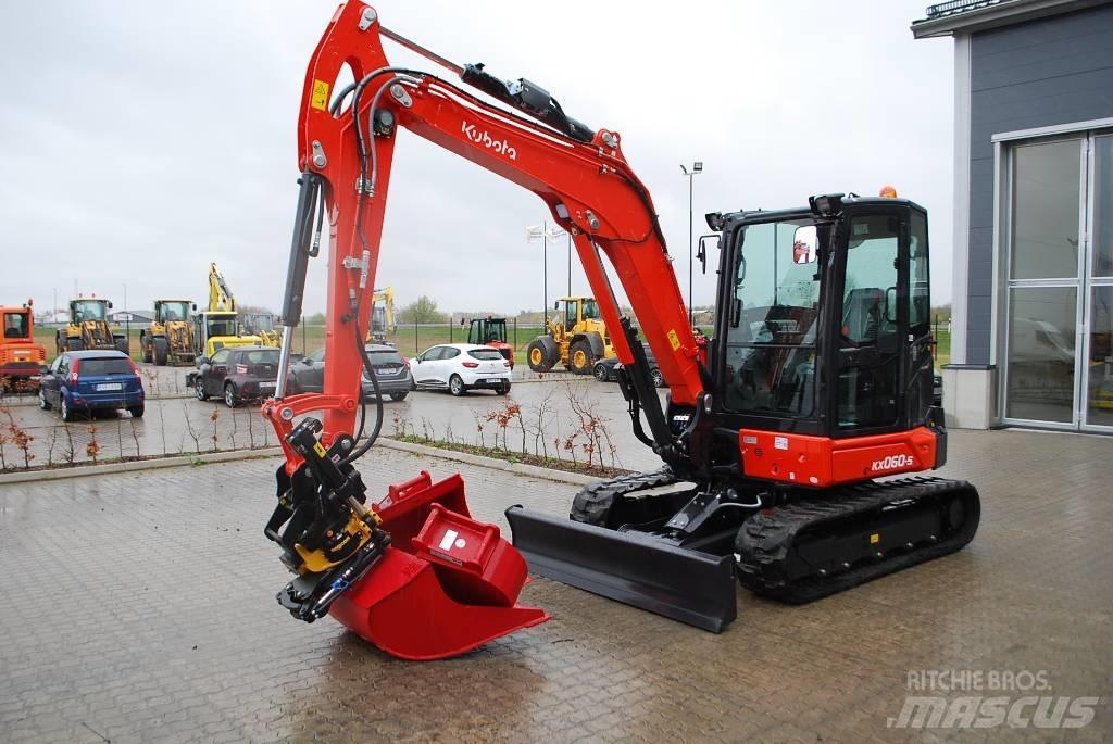 Kubota KX 060 - 6 tons Mini pelle < 7t