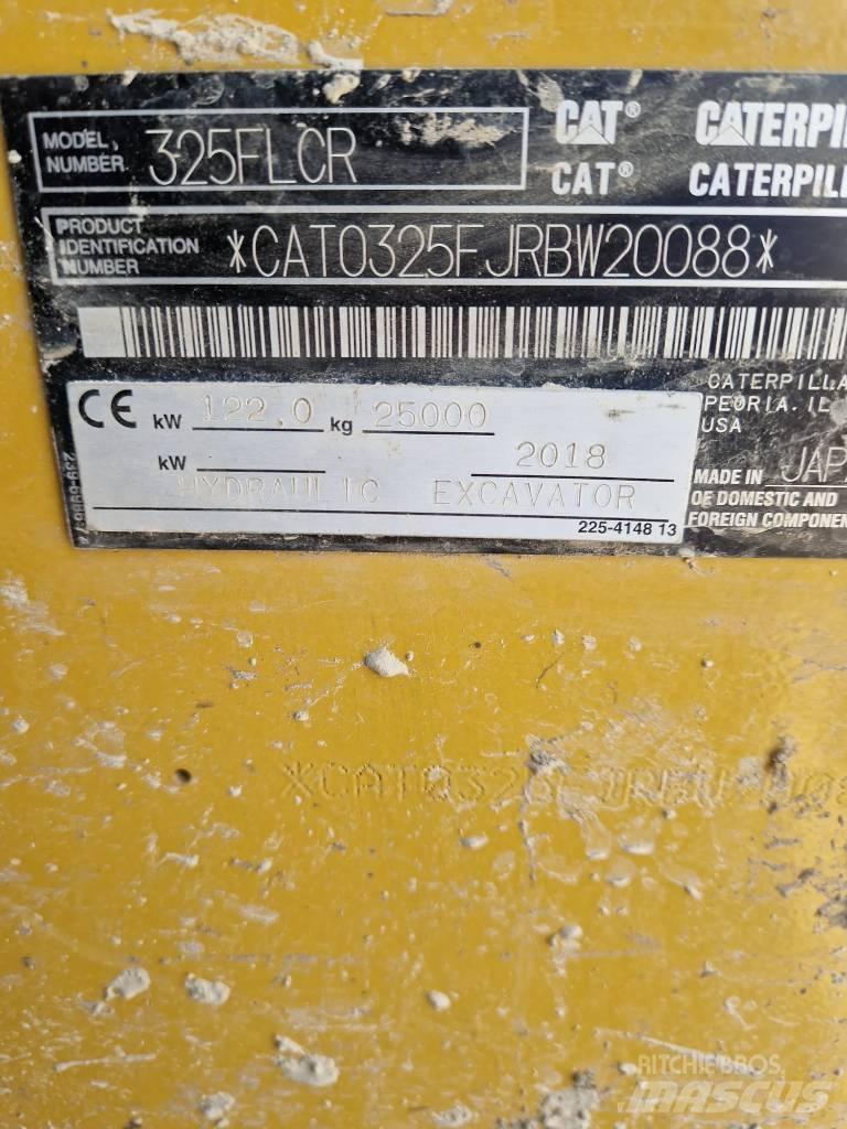 CAT 325 F Pelle sur chenilles
