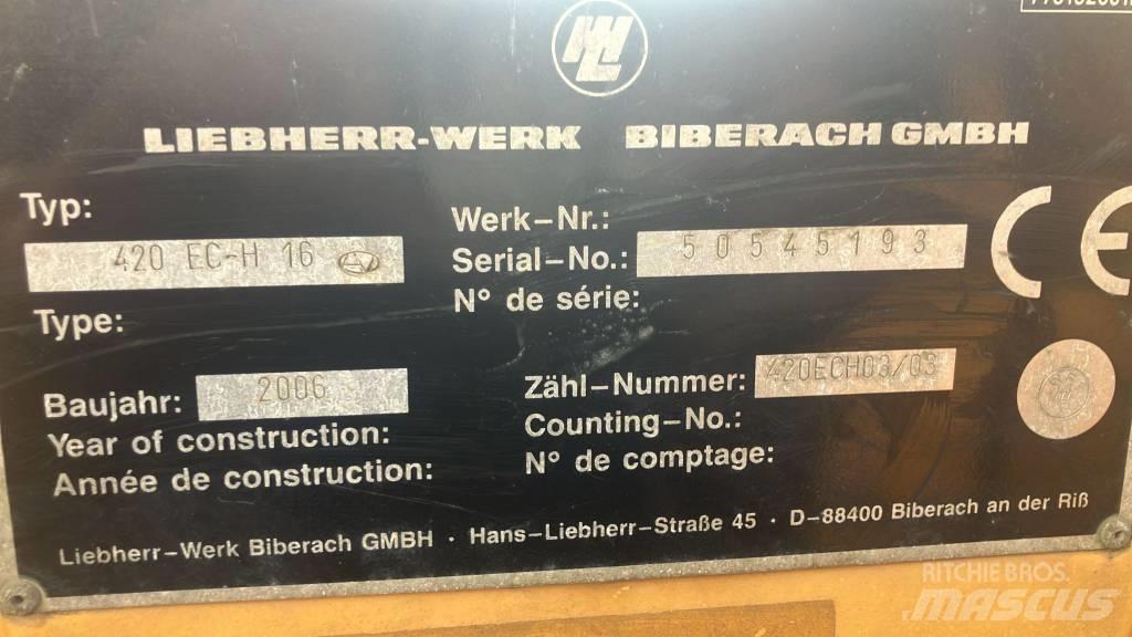 Liebherr 420 EC-H16 Grue à tour