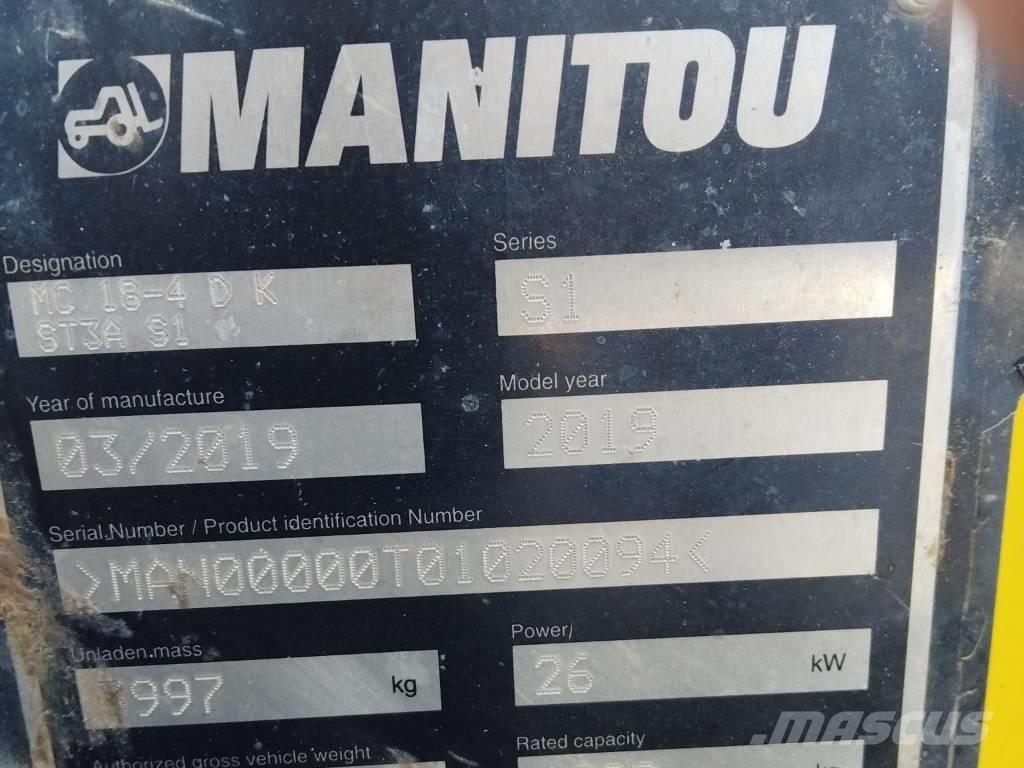 Manitou MC 18 Chariots diesel