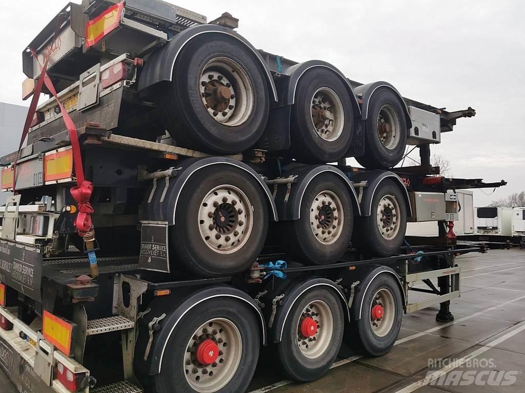 Van Hool 3B2015 Semi remorque porte container