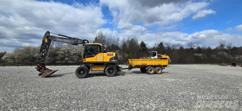Volvo EW 140 C Pelle sur pneus