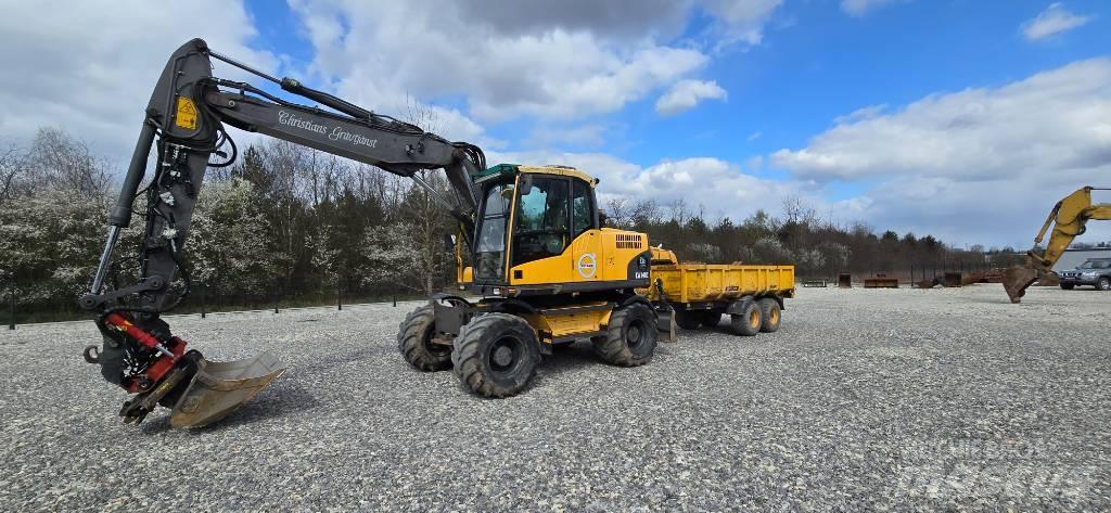 Volvo EW 140 C Pelle sur pneus