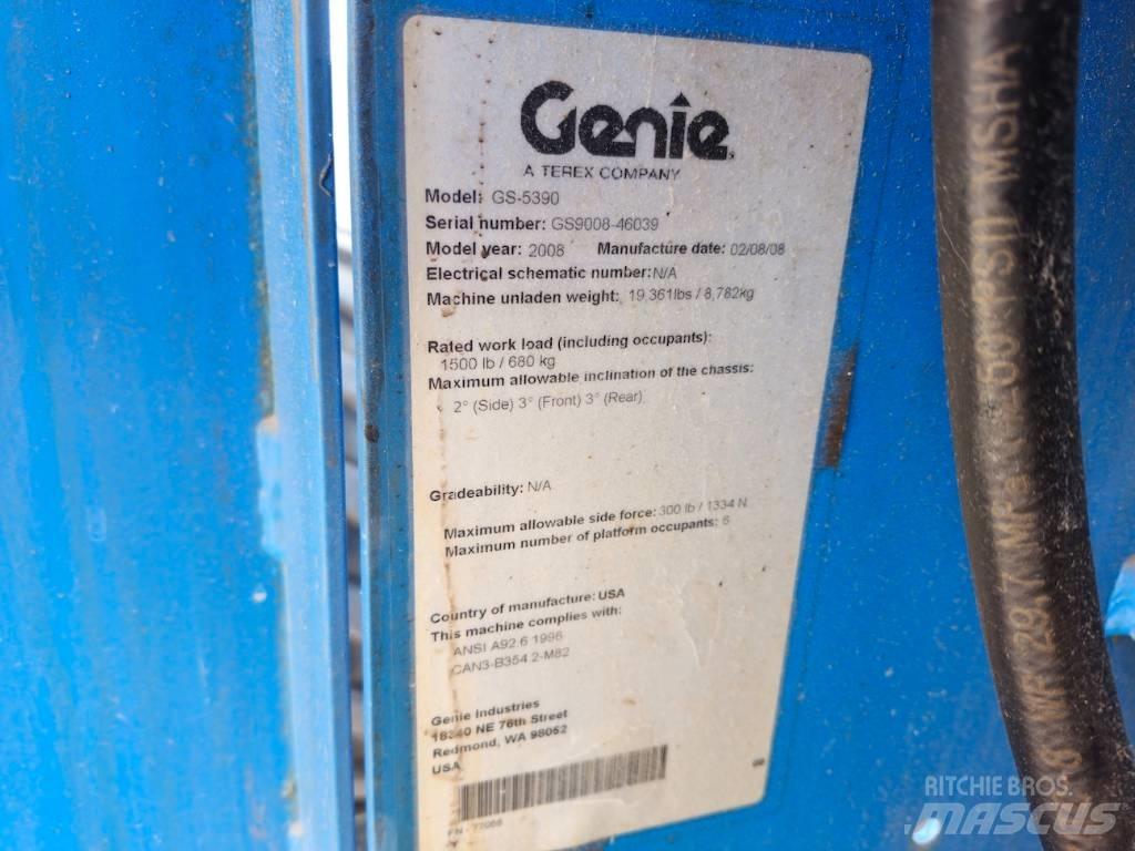 Genie GS-5390 Nacelle ciseaux