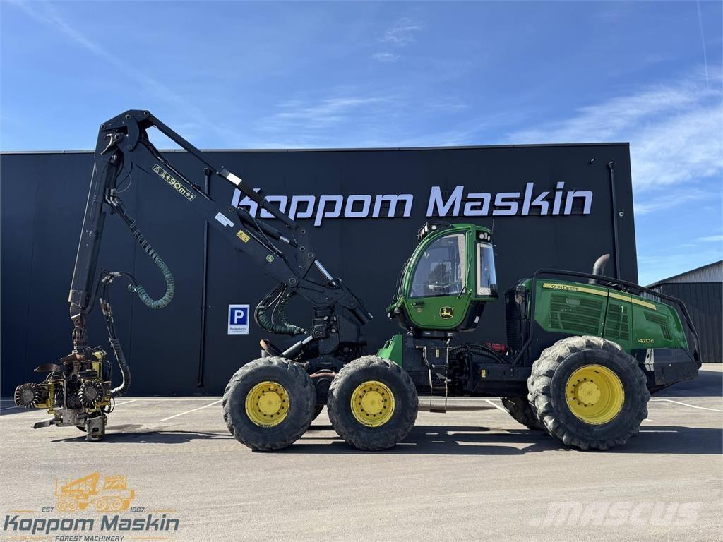 John Deere 1470G Abatteuse