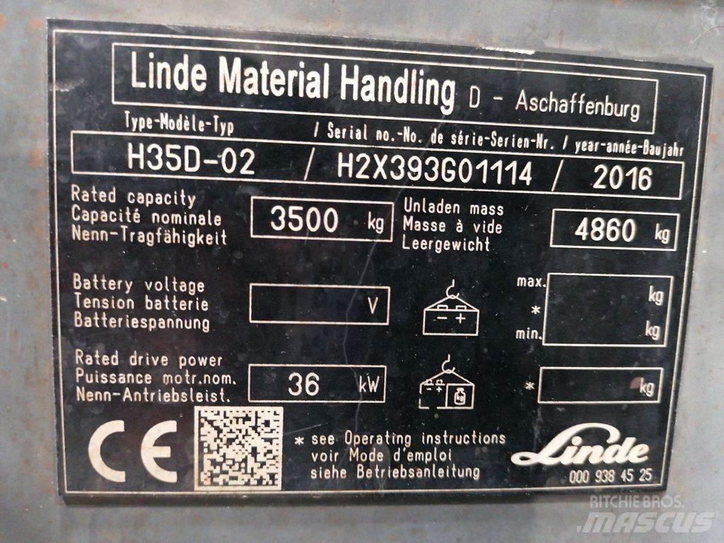 Linde H35D-02 Chariots diesel