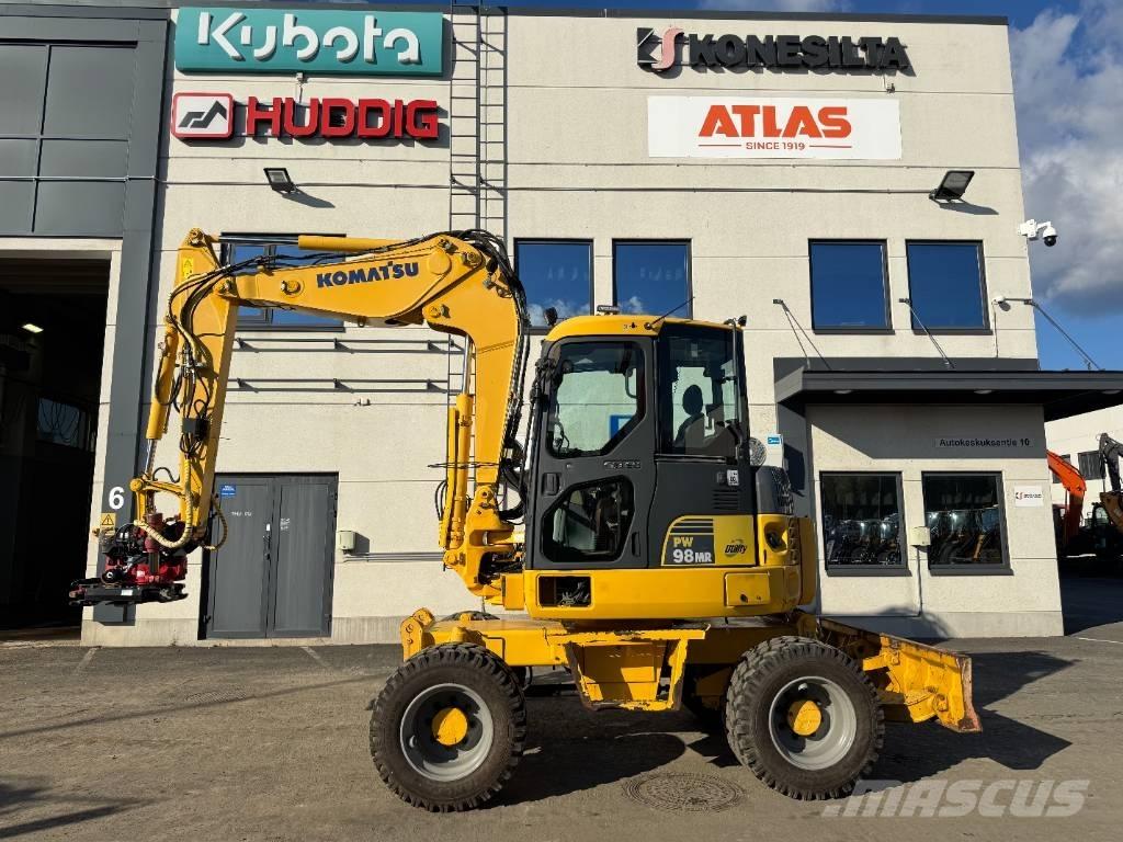 Komatsu PW 98 MR-6 Pelle sur pneus