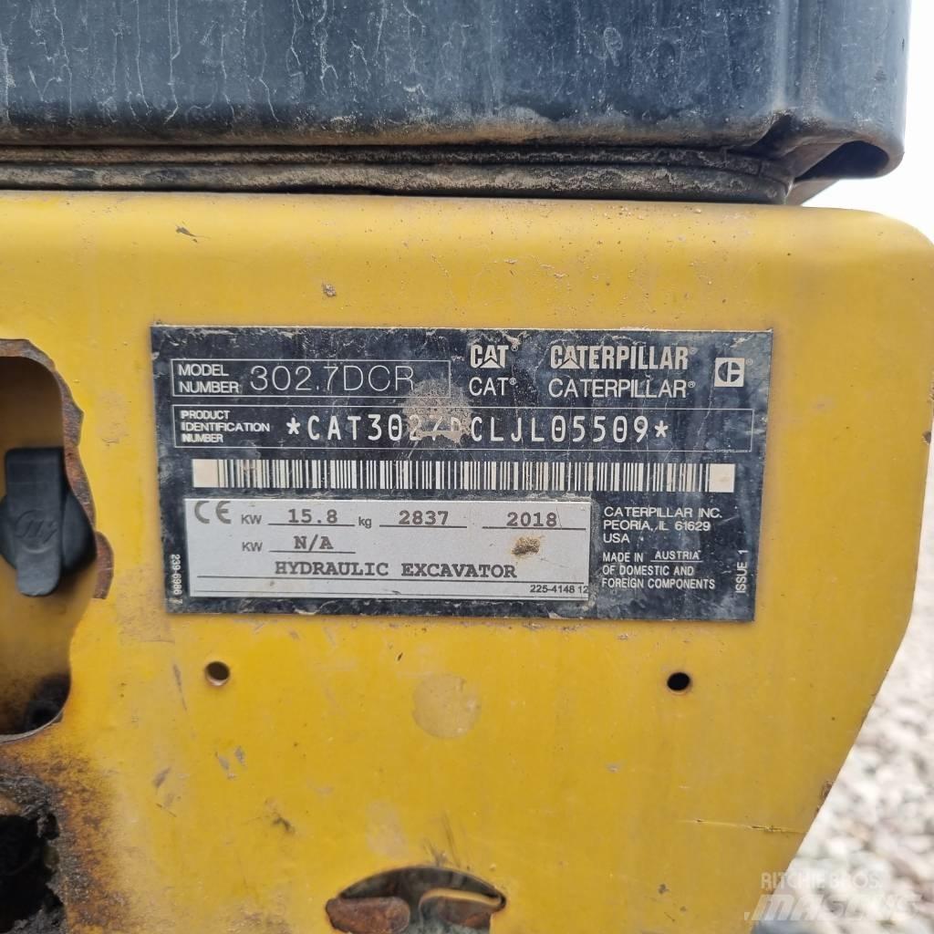 CAT 302.7 D CR Mini pelle < 7t