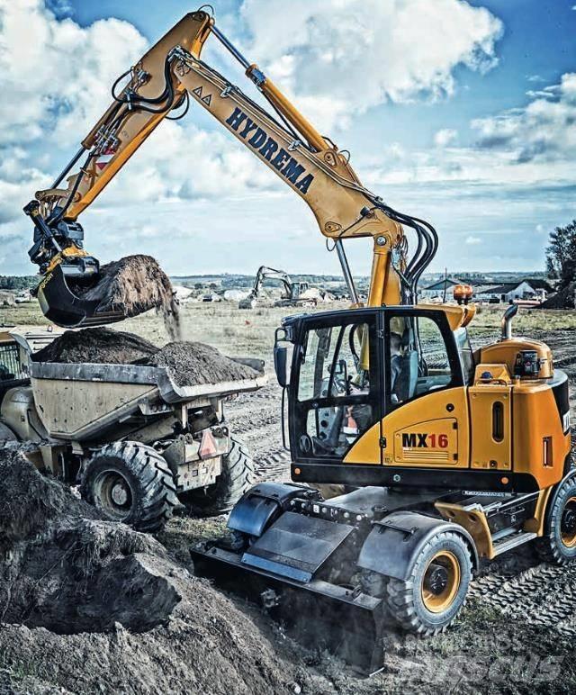 Hydrema MX16 Pelle sur pneus