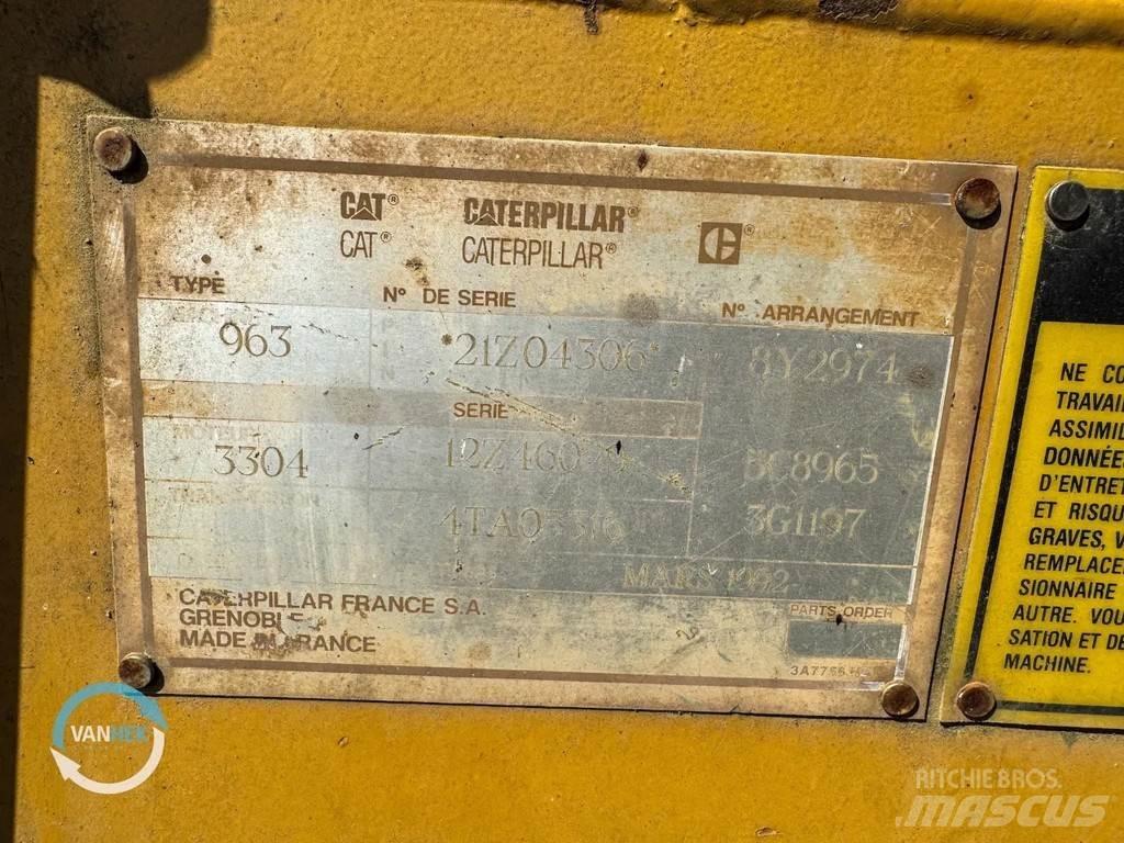 CAT 963 Chargeuse sur chenilles