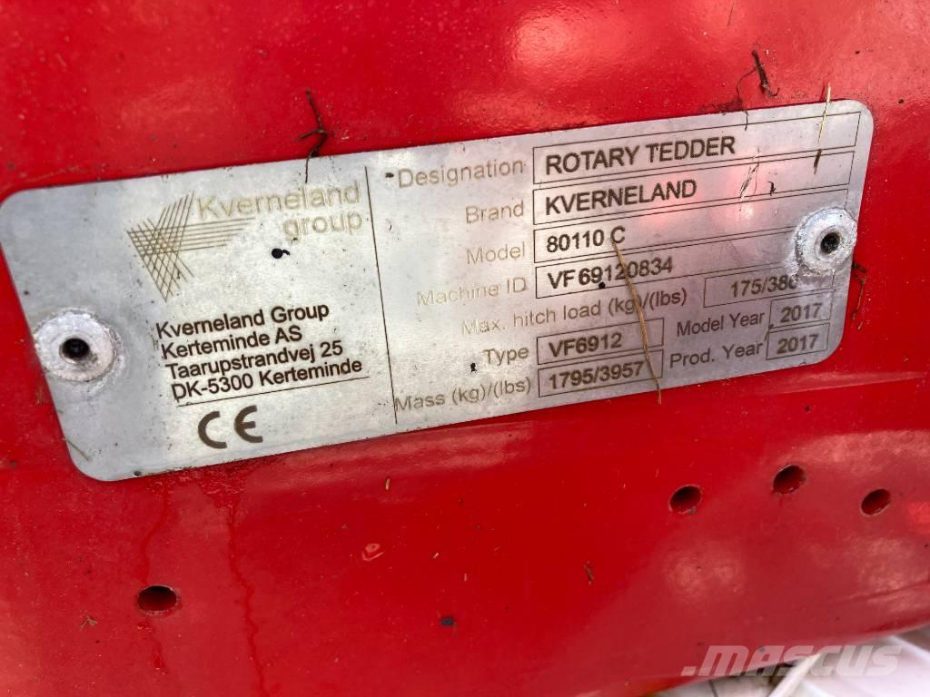 Kverneland 80110C Rateau faneur