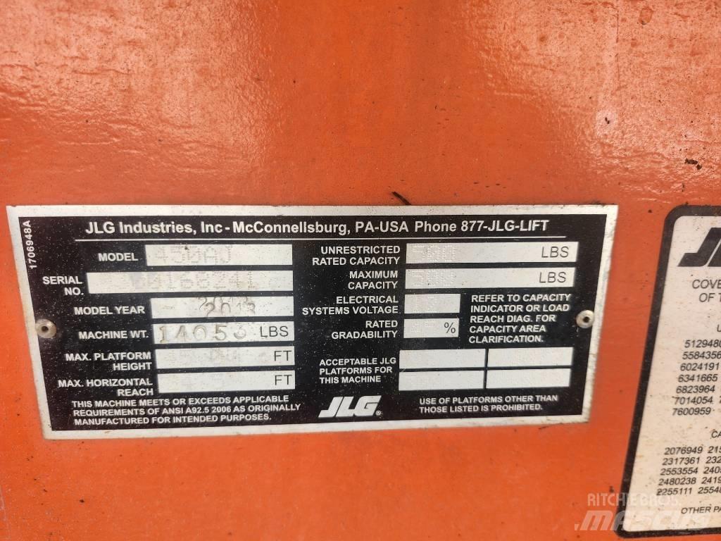 JLG 450 AJ Nacelles articulées